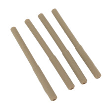 4 pezzi di protezioni in silicone per piedini del fornello, per fornello a ragno da esterno, colore khaki