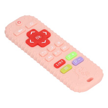 Baby Pink Cartoon Fernriboy Spielzeug, Lebensmittelqualität Silikon Sensorisches Spielzeug