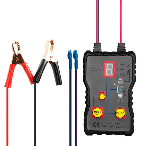 Auto Fuel Injector Tester 12V 4 Pulse Modes Car Fuel System Scanner Tool 2