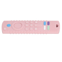 Rosa Fernbedienung Baby-Schnuller Silikon-Gum-Massage-Spielzeug für Säuglinge