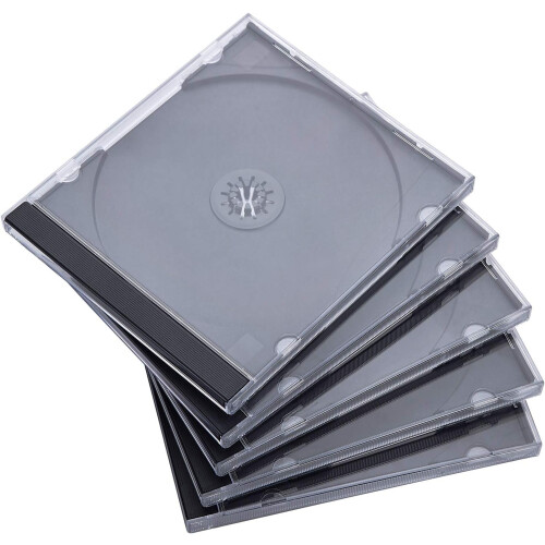 Essential Media Companion, Universal Compatibility With Most Cd Formats, Solid And Classic Design, Transparent Design For Quick Identification, Slim D