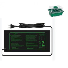 Heat Mat For Seed Starting, Durable Waterproof Hydroponic Heating Pad Ensures Uniform Heating For Accelerated Germination In Greenhouse (Flexible)