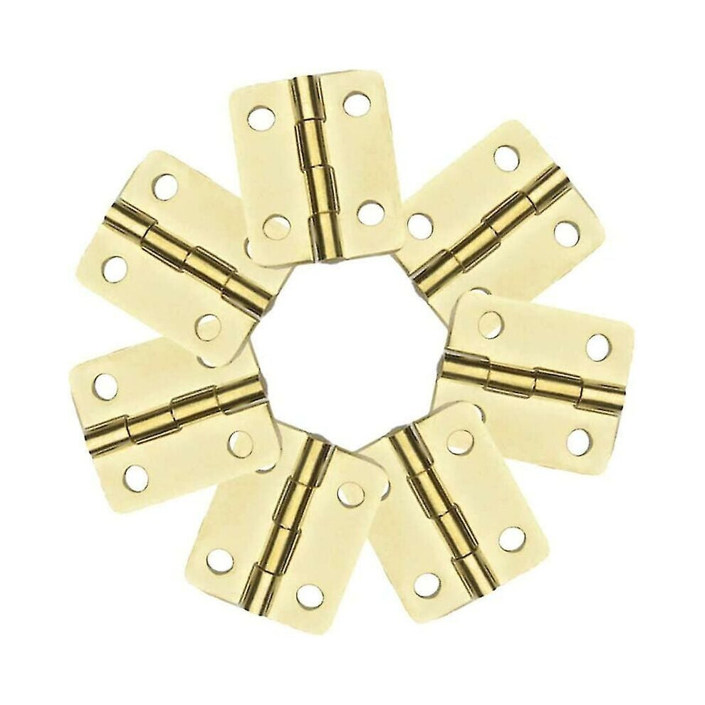Home Furniture Hardware, Antique Style Easy To Install Folding Butt Hinge For Cabinet Door, Solid Brass Miniature Hinge With Corrosion Resistant 9169997115232