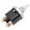 12V-48V 500A Battery Disconnect Switch with Lockout Plate, 10mm Stud 13