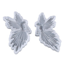 Moule en Silicone époxy fille avec flûte-Ensemble de 2 pièces