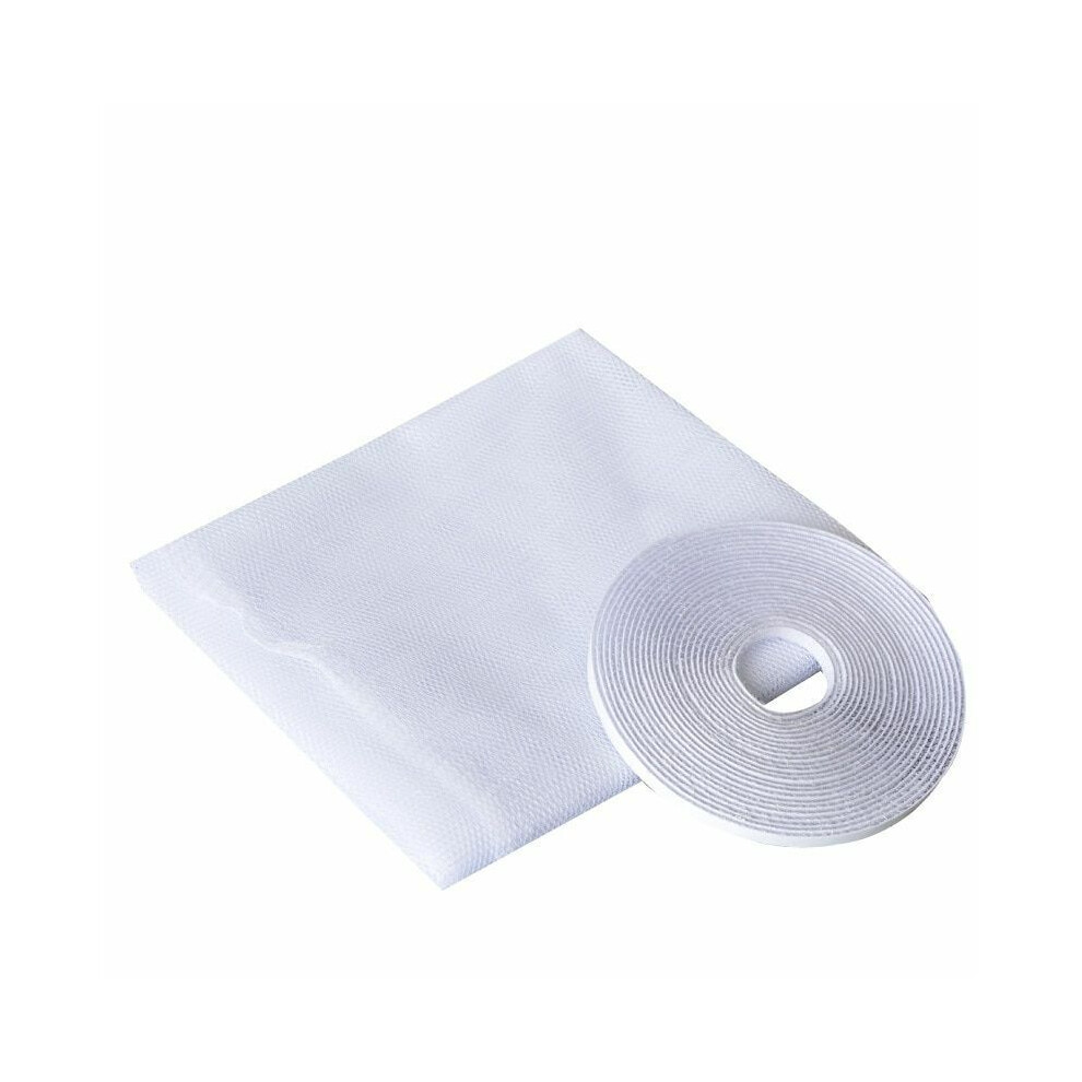 Adjustable Magnetic Window Screen, Invisible Breathable Fiberglass Mesh For Any Size Smaller Up To 32" X 24", Pet&Kids Friendly, Anti-Flaming Transpar 9468298605269