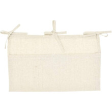 Hangende opbergtas voor naast het babybedje, lichtgewicht organizer voor babybedjes en speelgoed, eenvoudig te installeren en voorzien van een groot