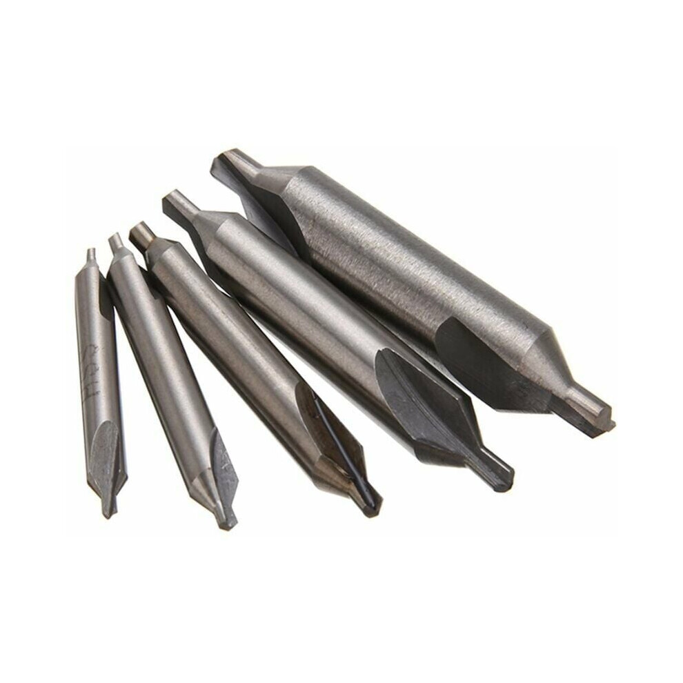 60 Degree Angle Bit, Professional Woodwork Hss Combined Lathe Mill Center Drill For Metalworking And Clean And Precise Results, Versatile Drill Bit 9169997115690