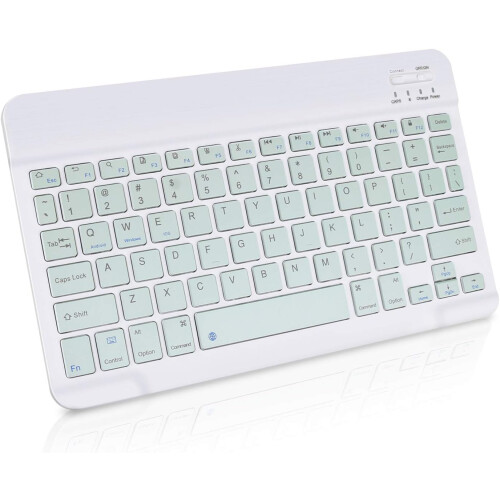 Rechargeable Bluetooth Wireless Keyboard, Responsive Typing Experience Meets Wide Compatibility For Seamless Multitasking