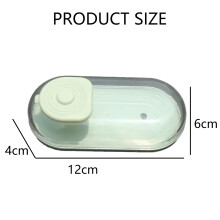 Escova de banho para animais de estimação com dispensador de shampoo, compatível com suporte para shampoo em barra, escova reutilizável 2 em 1