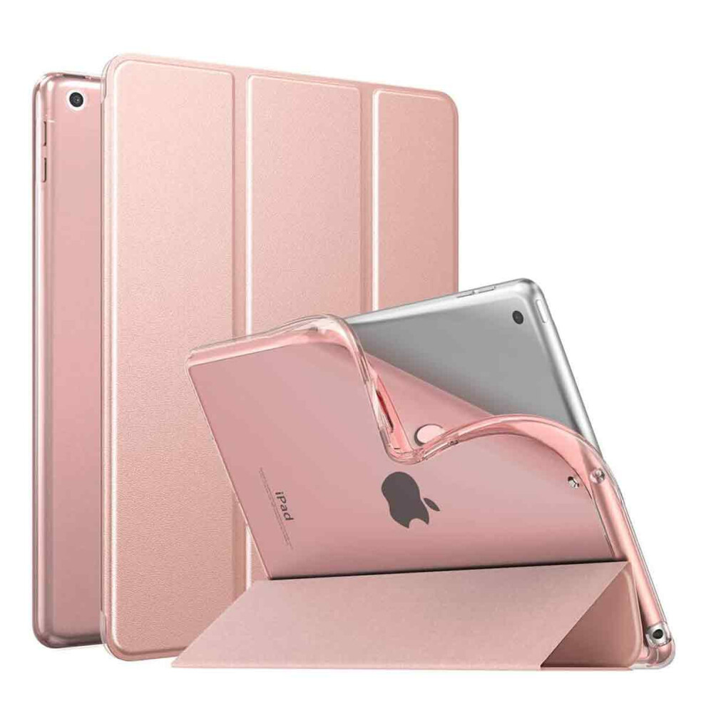Ipad Case 10.2 Inch, Simple Fashion Design Ultra Slim Tpu Back Shell With Translucent Frosted Back Cover For 9Th Generation 2021, Supports 9433291606773