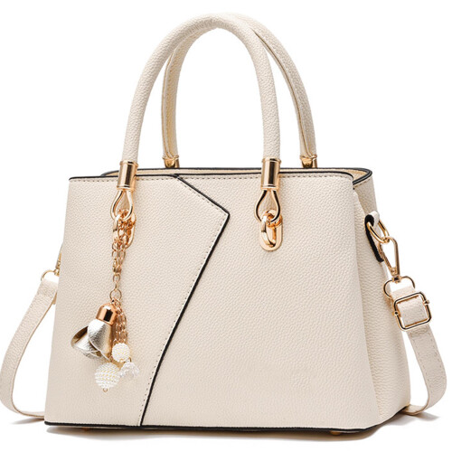 Γυναικεία τσάντα Satchel, συνθετική δερμάτινη τσάντα Tote με επένδυση από πολυεστέρα, 2
