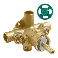 2570 Shower Valve,Pressure Balancing Cycling 4 Port Tub and Brass Shower Valves with Stops Replacement for Moen PosiTemp