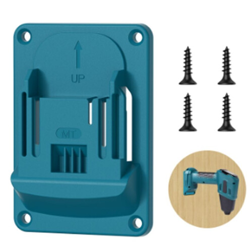 Li-Ion Battery Power Tool Accessoies Storage Fixed Bracket Installation Base Display Rack Belt Buckle for 2