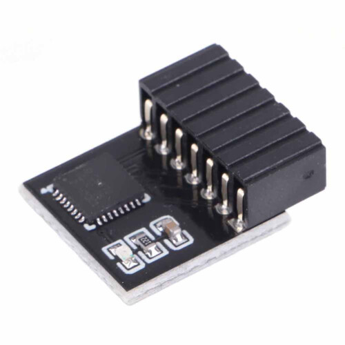 14pin TPM 2.0 Module TPM SPI Module 14Pin SPI TPM 2.0 Encryption Security Module Remote Card for  Motherboard