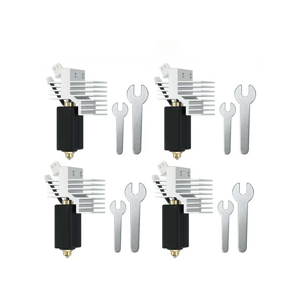 4 Sets Hot End Kit For Centauri Carbon 3D Printer 0.4Mm Assembled Extruder Hotend Kit 3D Printer Accessories 4713860287110