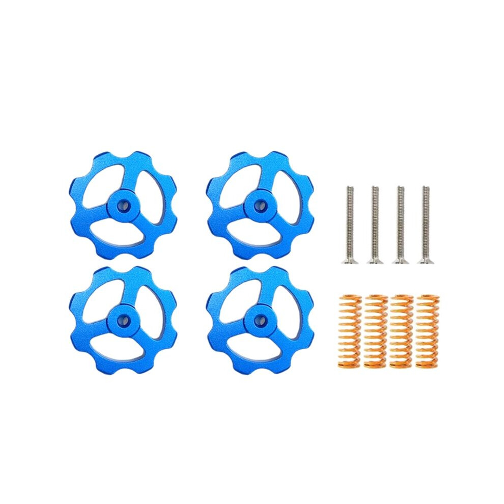 3D Printer Diy Accessories For M4 Leveling Nut Assembly Hot Bed Leveling Screw Spring For M4 Kit 4712170716945