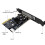 PCI-E to TYPE-E Expansion Card PCIE X4 to TYPE-E USB 3.2 20Gbps Expansion Card for Type C Front Panel Mount Adapter 8