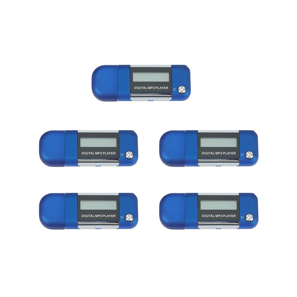 5X Mp3 Player 4Gb U Disk Music Player Supports Replaceable Aaa Battery, Recording () 4713207549949