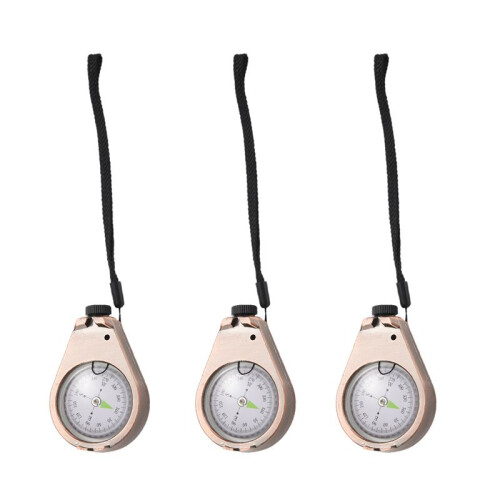 3X Compass Classic Accurate Waterproof Shakeproof for Hiking Motoring Boating Backpacking Mountaineering Exploring