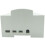3X for Raspberry Pi 4 Model B ABS Case White Case Protective Case Enclosure for Raspberry Pi 4B 2