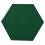 15Pcs Hexagon  Board Hexagonal  Wall Sticker Multifunction 3D Decorative Home Message Board Green Series 6