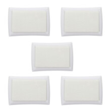 5Stück 7.2 X 5.2 X 2.1cm Lehrer Tintenstempel und Tampon Kinder Spielzeug - Weiss