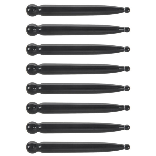8X Traditional Relax Thai Foot Massage Reflexology Stick Tool Black