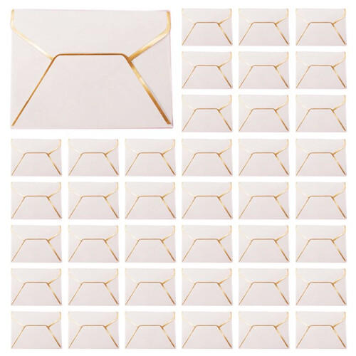 150Pcs  Envelopes Gift Card Envelopes Envelopes for Personalized Gift Cards Wedding Envelopes or Place Card White