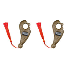 2X Cuentas de Oración Giratorias con Contador Digital LED Contador de Dedo Portátil Oración Regalos Islámicos Musulmanes Eid B