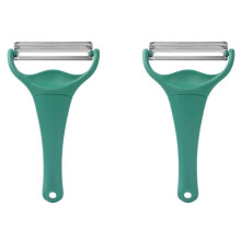 2X Multifunctional Double- Vegetable Cutter Cabbage Shredder Potato Peeler,Shaving Many with 2 Blades, Cabbage Max