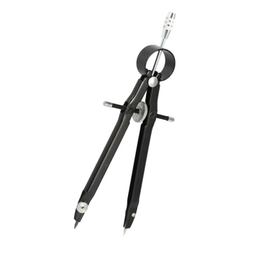 5X Bussola Professionale, Compass Geometry Set con Bussola, Matematica e Bussola di Precisione, Metallo e Resistente per Strumento di Precisione 1