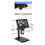 2pcs 4.3 Inch Digital Microscope 1000X Coin Microscope 960P Video Microscope for Adults Welding with 8 LED 7