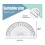 200 Pcs Math Protractors Plastic Protractor 180 Degrees,Protractors Bulk for Classroom, Protractor Set for Engineering 8