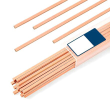 Bacchette per Brasatura con Design A Segmenti Rialzati, Bacchette per Brasatura In Rame e Ottone per HVAC e Idraulica, 10 Bacchette per Brasatura da