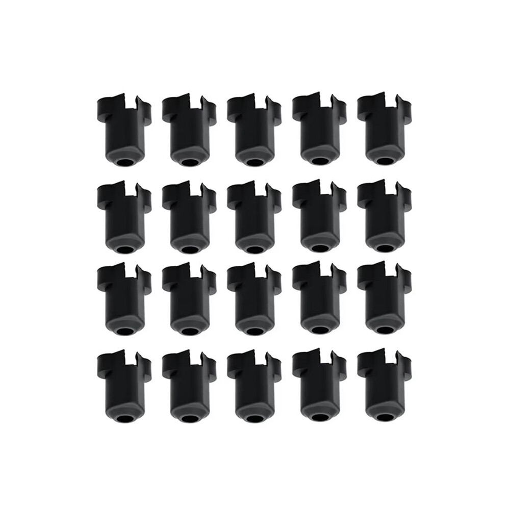 Saudism 20Pcs Hot End Silicone Sock For K1, K1c, K1 Max Ceramic Heating Block Cover Heat Resistant Insulation Case