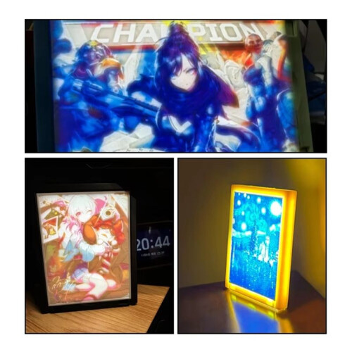 For  Lithophane Led Panel CMYK LED Backlight Board PLA Basic CMYK Lithophane Bundle 3D Print Lithophane 2