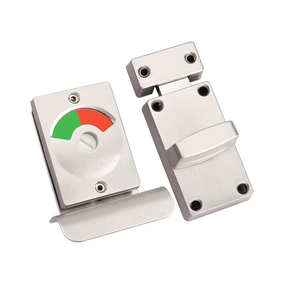 Indicator Door Lock Bolt Toilet Partition Door Lock Bathroom With Red Green Indicator Public Toilet Door Hardware 6032532942415