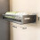 Steel Wall Mounted Dish Drying Rack with Drain Board Cutlery Rack Plate Storage Rack Multifunctional Kitchenware 6