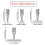 Thin Version Stainless Steel Diamond Painting Tips Kit for Precision Artwork 114710 5pcs 6