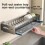 Steel Wall Mounted Dish Drying Rack with Drain Board Cutlery Rack Plate Storage Rack Multifunctional Kitchenware 5