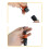 Socket Holder Keychain 5pc - 3/8" Socket Organizer with Quick Release and Clip - Impact Wrench and Toolbox Accessories 4
