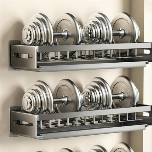 Steel Wall Mounted Dish Drying Rack with Drain Board Cutlery Rack Plate Storage Rack Multifunctional Kitchenware 2