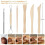 Clay Tools Kit, 28pcs Air Dry Clay Tools for Pottery Polymer Clay Sculpting Tool Kit 2