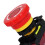 22mm LA36M Emergency Stop  Lockable Push Button 1NC Red Mushroom  E-Stop Switches  Off VaneAims 6