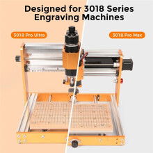 CNC Spoilboard for 3018 CNC Router Machine, Compatible with 3018 PRO MAX, 300 X 180 X 12mm, M6 Holes (6mm), Screws
