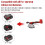 Tile Tiling Machine High Loading Capacity Wall Floor Tile Laying Vibrating Tool 8 Gears Fit for  18V Battery 10