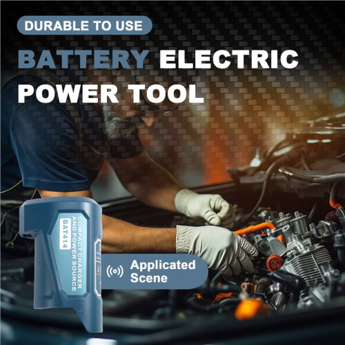 Battery Adapter for  10.8V 12V Lithium Battery Electric Power Tool USB Type-C Power Connector Charger Charging 1