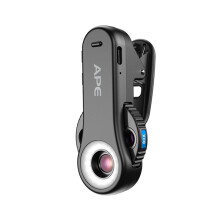 40X/80X/120X Microscope Triscope Lens All in 1 Jewelry Lens with LED Lights/Universal Clip for /Android Smartphone