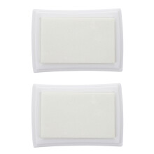 2X Almohadilla Tinta para Sello Tampon Color para Ninos No Toxico